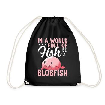Soyez toujours un propriétaire de Blobfish qui - Sac de sport léger - noir - Devant