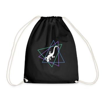 Lézard - Sac de sport léger - noir - Devant