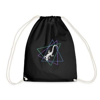 Lézard - Sac de sport léger - noir - Devant