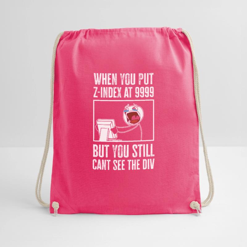 Programmer Humor Coding Jokes Developer Drawstring Bag