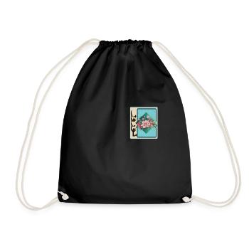 Happy Nowruz Shirt, Nowruz In Bloom Farsi Tasche - Turnbeutel - Schwarz - Vorne