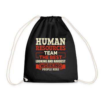 L’équipe la plus belle des ressources humaines - Gestion des ressources humaines - Sac de sport léger - noir - Devant
