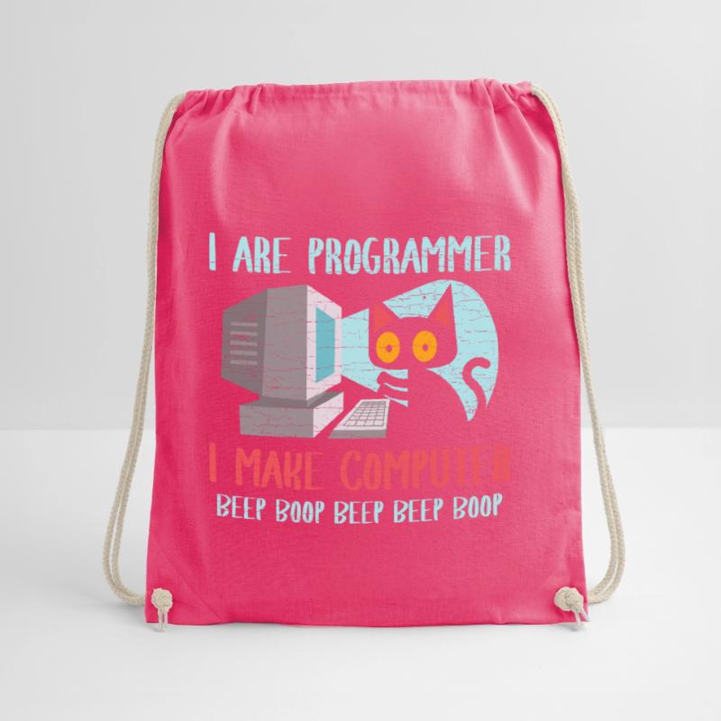 Programmierer Coder Turnbeutel