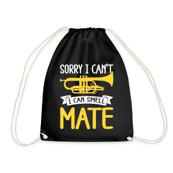 Mellophonist Musical Instrument Orchestra - Drawstring Bag - black - Front