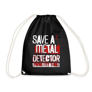 Safe A Détecteur de métaux - Swing My Thing - Sac de sport léger - noir - Devant