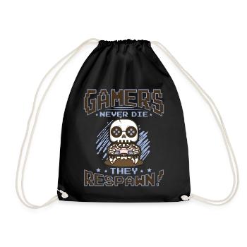 Jeux de hasard, Jeu vidéo, Grumpy Gamer - Sac de sport léger - noir - Devant