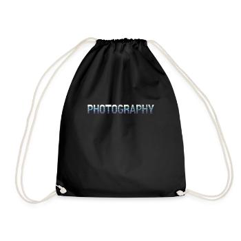 Photography - Drawstring Bag - black - Front