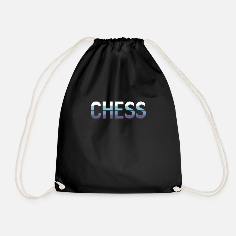 Échecs - Sac de sport léger - noir