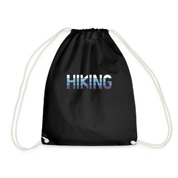 Wander - Drawstring Bag - black - Front