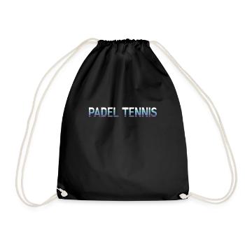 Padel Tennis - Drawstring Bag - black - Front