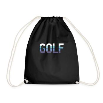 Gulf - Drawstring Bag - black - Front