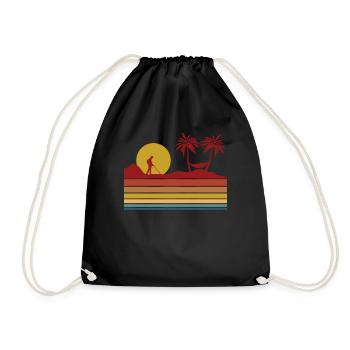 Détecteur de métaux Chasse au trésor Détecteur - Sac de sport léger - noir - Devant