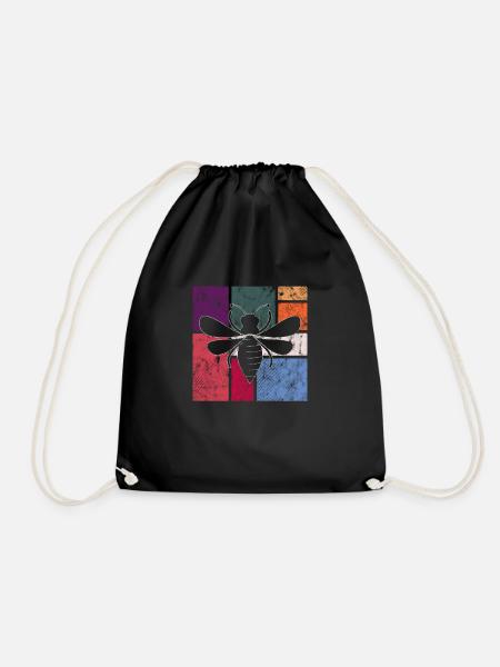 Abeille - Sac de sport léger - noir