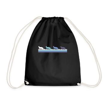 Chat - Sac de sport léger - noir - Devant