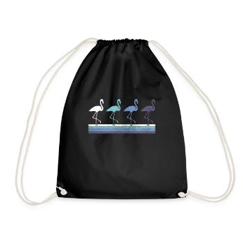 Flamant - Sac de sport léger - noir - Devant