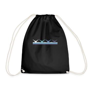 Nager - Sac de sport léger - noir - Devant