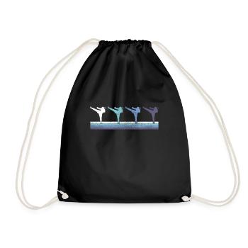 Martial arts - Drawstring Bag - black - Front