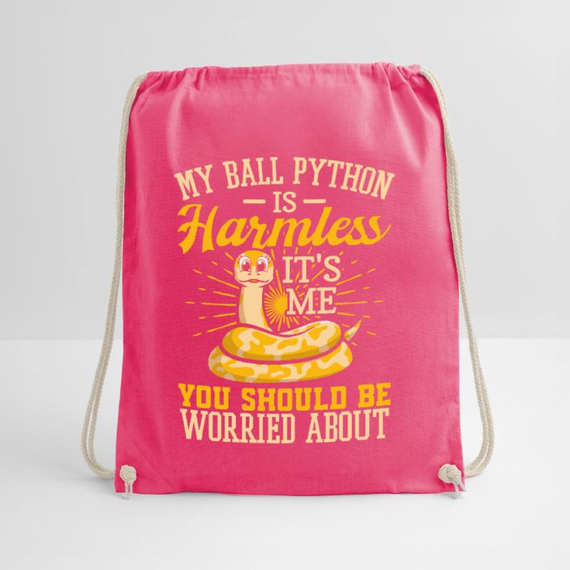 Königspython Schlange Python Turnbeutel