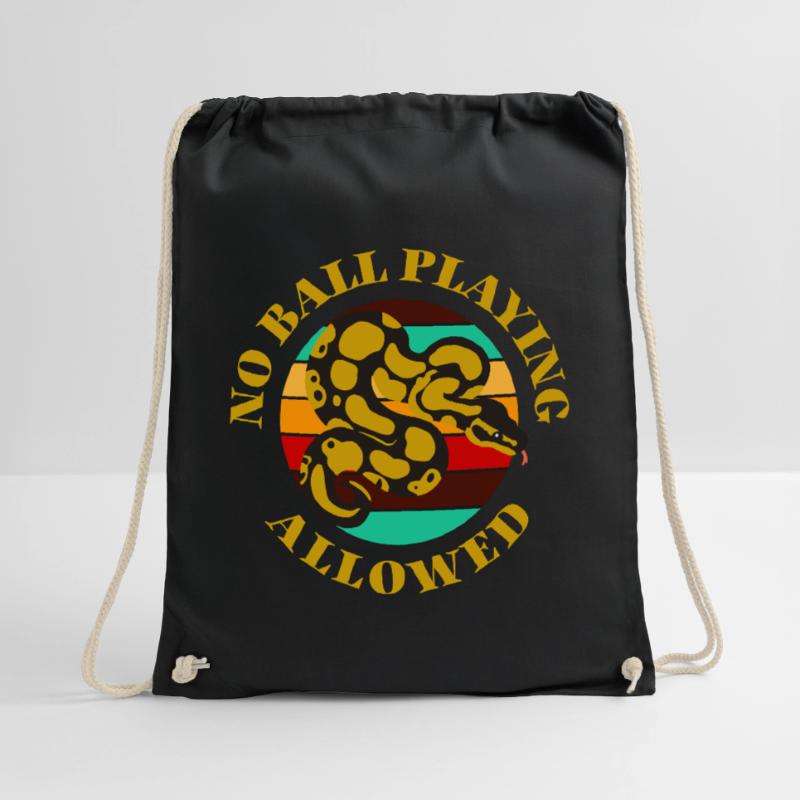 Ball Python Königspython Schlange Turnbeutel