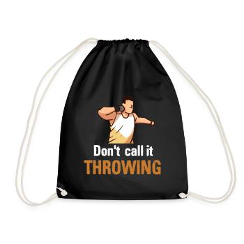 Athletics Athletics Throw Athlete - Drawstring Bag - black - Front