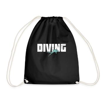 Plonger - Sac de sport léger - noir - Devant