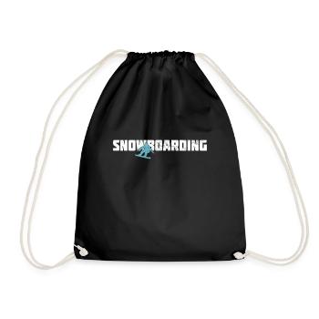 Planche à neige - Sac de sport léger - noir - Devant