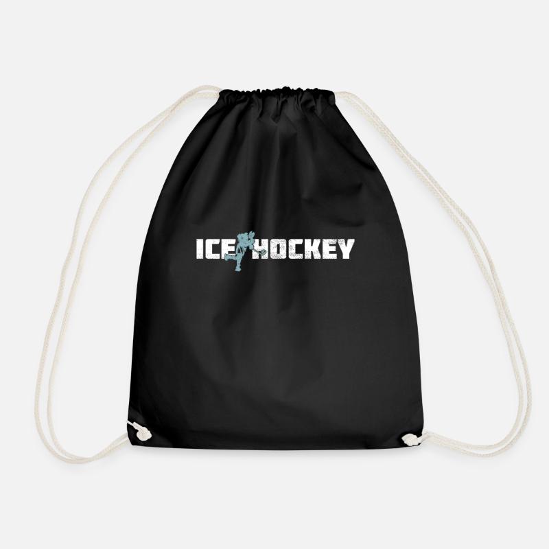 Eishockey - Turnbeutel - Schwarz