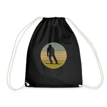 Planche à neige - Sac de sport léger - noir - Devant