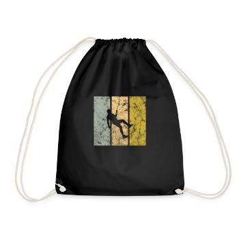 Grimper - Sac de sport léger - noir - Devant