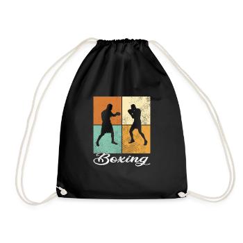 Boxe - Sac de sport léger - noir - Devant