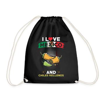 Chiles Rellenos Mexique Mexique - Sac de sport léger - noir - Devant
