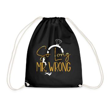 Bonne fête de divorce si longtemps M. - Sac de sport léger - noir - Devant