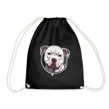 Pitbull Pitbull Chien Pitbull Vêtements Pitbulls - Sac de sport léger - noir - Devant