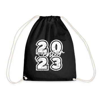 Vintage-Klasse von 2023 Senior Batik-Färbung - Turnbeutel - Schwarz - Vorne