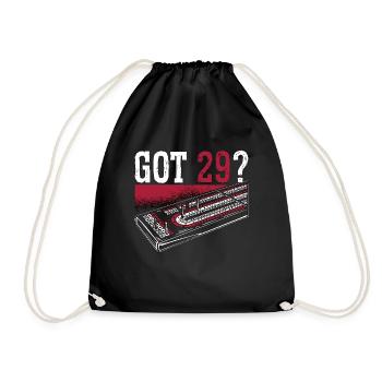 Cribbage Got 29 Crib Loves Board Game Tournament - Drawstring Bag - black - Front