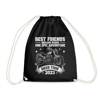 Best Friends Endless Roads One Epic Adventure - - Sac de sport léger - noir - Devant