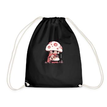 champignons cueilleurs de champignons champignons producteurs champignons RPG-fun - Sac de sport léger - noir - Devant