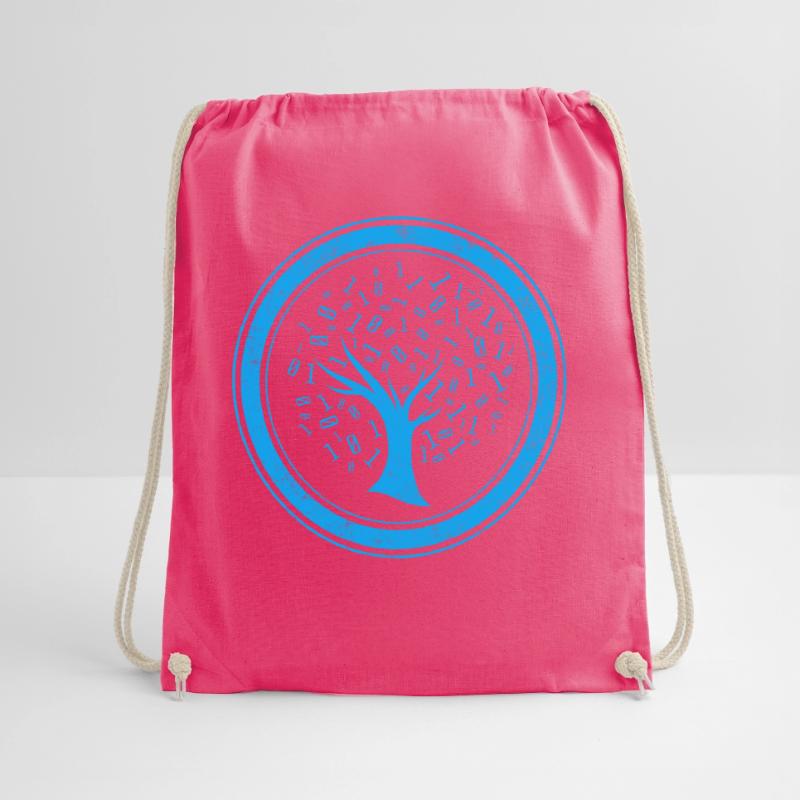 Programmer Shirt, Binary Tree Computer Science Drawstring Bag