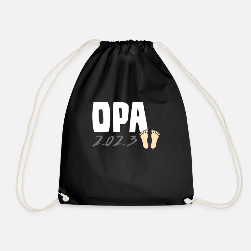 Opa 2023 - Turnbeutel - Schwarz