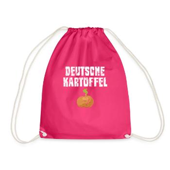 Deutsche Kartoffel - Turnbeutel - Fuchsia - Vorne