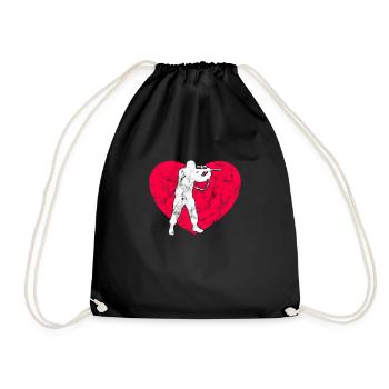 Soldier - Drawstring Bag - black - Front