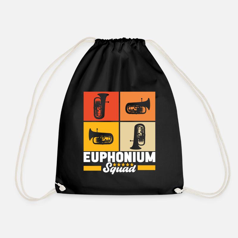 Euphonium Bariton Tenorhorn - Turnbeutel - Schwarz