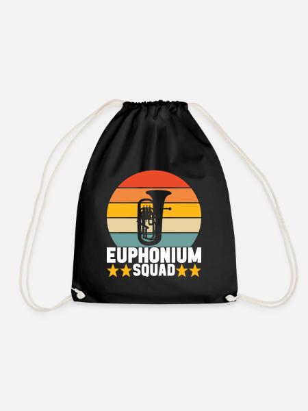 Euphonium Bariton Tenorhorn - Turnbeutel - Schwarz