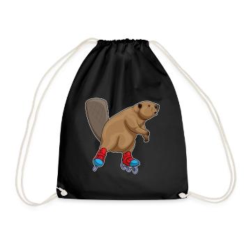 Patins en ligne Biber - Sac de sport léger - noir - Devant