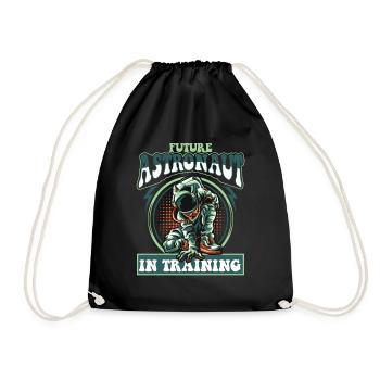Futur astronaute en formation vaisseau spatial Taikonaut - Sac de sport léger - noir - Devant