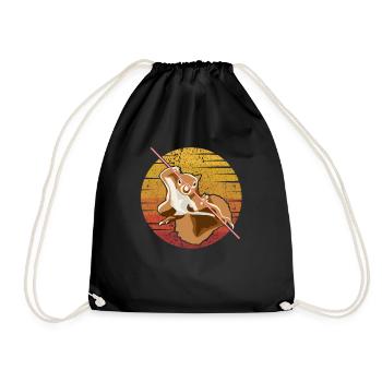 Écureuil renard Écureuil Écureuil Écureuil Écureuil - Sac de sport léger - noir - Devant