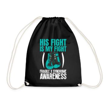 Awesome Glove Art for Fighters - Fragiles - Drawstring Bag - black - Front