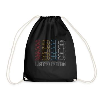 Edition Limitée 2010 Anniversaire 2010 Vintage Rétro - Sac de sport léger - noir - Devant