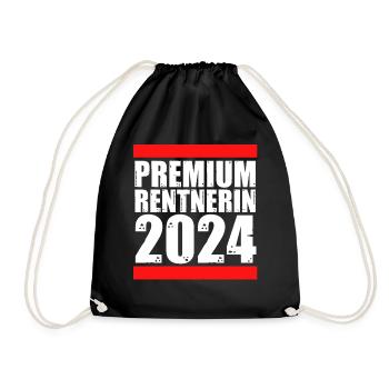 Pension de retraite 2024 Pension de retraite - Sac de sport léger - noir - Devant