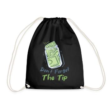 Barman Mixologue Boissons alcoolisées Barman - Sac de sport léger - noir - Devant